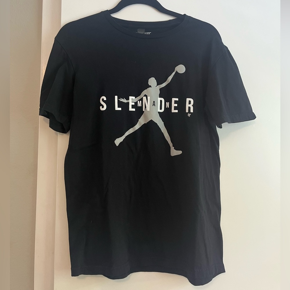 Slenderman Victor Wembanyama San Antonio Spurs silhouette shirt